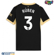 Ženski Nogometni dresi Manchester City Ruben Dias #3 Gostujoči 2026-27 Kratek Rokav